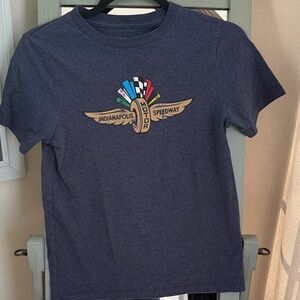 Indianapolis Motor Speedway Tee - Kids Heathered Navy